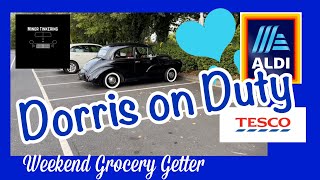 Dorris on Duty  Weekend Grocery Getter morrisminor classiccar retro [upl. by Ellehc]