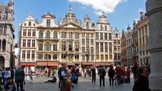 Brussels  Belgium  quickie tour across some attractions amp sights HD [upl. by Egni401]