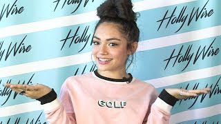 Avani Greggs BEST Tik Tok Tricks  Hollywire [upl. by Barbra377]