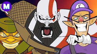 Waluigi God of War Doom RAP RAMPAGE Volume 1 [upl. by Notgnirrab999]