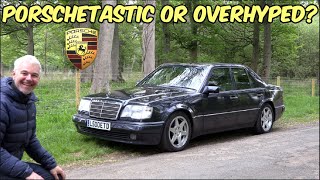 Is the Mercedes 500E REALLY a Porsche In Drag or is the Porsche Influence Overblown [upl. by Moia]