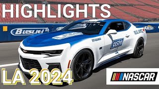 NASCAR 2024 LA Highlights [upl. by Oiluig206]