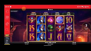 BLUE WIZARD 6 FREE GAMES JACKPOT WIN OVER 2000X [upl. by Atikir]