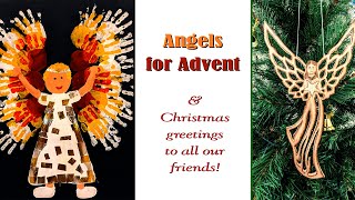 Angels for Advent Calendar at Danthonia Bruderhof  amp our Christmas greetings to you [upl. by Anovad]