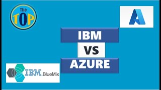 IBM Cloud vs Microsoft Azure  BlueMix vs Microsoft Azure  Cloud Service Provider  The TOP [upl. by Miquela]