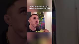 Tom Aspinall Accidentally Reveals His Purse As Backup Fighter❗️ ufc mma mmanews fyp ufc309 [upl. by Jud153]