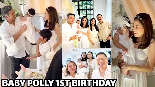 Baby Polly 1st Birthday❤️ANAK ni Toni Gonzaga at Paul Soriano 1 year Old Na [upl. by Oiznun907]