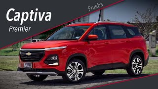 Chevrolet Captiva Premier 2022 a Prueba  SUV para 7 pasajeros [upl. by Leihcim]