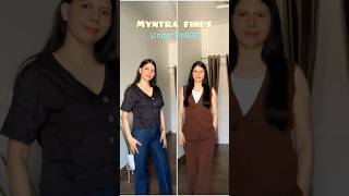 Myntra finds under Rs 800 shorts short youtubeshorts myntrahaul haul fashion viralreels yt [upl. by Enyt]