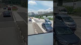 Singapore travel on bus music Deva movie yen aasai macha song Rasithan kai rasithan [upl. by Enayd704]