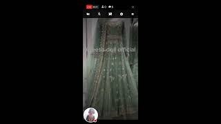 Pakistani bridal dresses for wedding with heavy embroidery workAreeshadoll official10\ Livestream [upl. by Mchenry436]