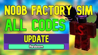 ALL Noob Factory Simulator CODES  Roblox Noob Factory Simulator Codes April 2023 [upl. by Noramac581]