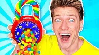 Making School Supplies out of Candy Learn How To Diy Back To School Edible Food Challenge Prank [upl. by Adnilreb]