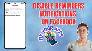 How to Disable the Reminders Notifications on Facebook [upl. by Korb]