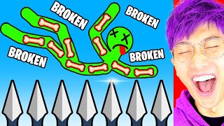 We Broke 9999999999 BONES In STICKMAN DISMOUNTING BEST FALLS  FUNNY MOMENTS [upl. by Augustine]