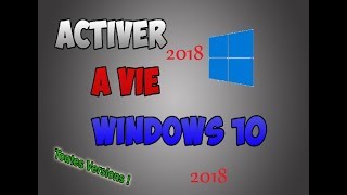 تفعيل وينداوز 10  Activer Windows 10 gratuitement et à vie [upl. by Clothilde]