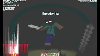 Herobrine Sighting  Minecraft Beta 173 [upl. by Raynold]