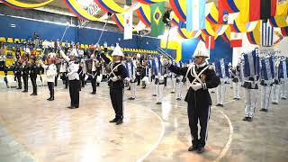 Honores al Santísimo Banda de Exalumnos y alumnos de La Salle de Zipaquirá [upl. by Enomys]