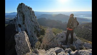 Dentelles de Montmirail une randonnée en Provence  France [upl. by Eyahsal489]