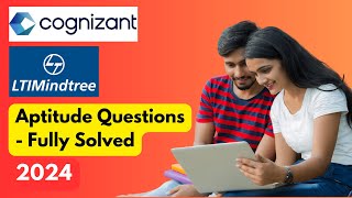 Cognizant LTI Mindtree Previous Year Aptitude Questions  2024  Fully solved [upl. by Amory]