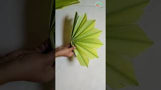 Day1920 Palm leaf తో Toranam Idea 🌿🪷 diyshortspalmleafdecoryoutubeshortsviralvideo [upl. by Lizette]