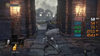 GeForce GTX 1060 3GB  Intel Core i54690K  Dark Souls III FPS Test [upl. by Akimot537]