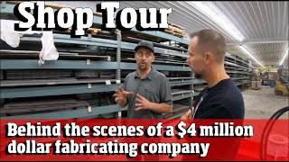 Welding and fabrication shop tour of CMP attachments 4 k vid [upl. by Miah991]