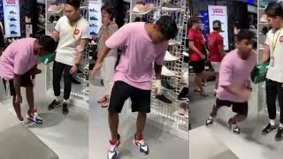 Corriendo de la tienda con tenis nuevos  Broma Viral [upl. by Madaih454]