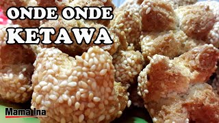 Resep onde onde ketawa renyah dan empuk irit telur anti gagal [upl. by Aksel]