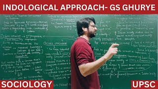 Lec 01 Introduction to Indian Sociology  Indology GS Ghurye sociology upsc net jrf indology [upl. by Gratia994]