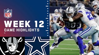 Raiders vs Cowboys Week 12 Highlights  NFL 2021 [upl. by Anecusa972]