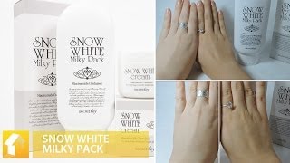 Review  Snow White Milky Pack [upl. by Wilburt]