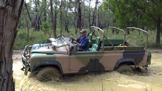 Land Rover Perentie Convertible Anglesea 4wd [upl. by Nosnev]