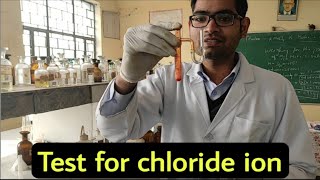 Chromyl chloride test  Test for chloride ion  Confirmatry test of chloride ion [upl. by Tica478]