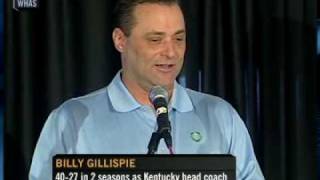 Billy Gillispie Conference quotI wish we would have won morequot [upl. by Orian]