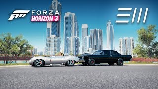 Forza Horizon 3  Which is Ultimately the Fastest Car Dodge Dart vs Jaguar DType [upl. by Phillane644]