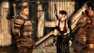 Dragon Age Origins Morrigan Romance part 4 Arriving at Lothering [upl. by Nylorak]