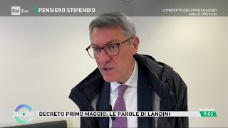 Intervista Landini  Agorà 01052024 [upl. by Saleme]