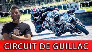 Le CIRCUIT DE GUILLAC moto karting roulages libres [upl. by Outlaw]