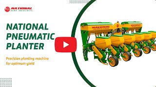 National Pneumatic Planter Information  न्यूमैटिक प्लांटर की पूरी जानकारी  National Agro [upl. by Loftus]