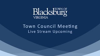 Blacksburg Town Council Meeting  September 10 2024 [upl. by Driscoll]