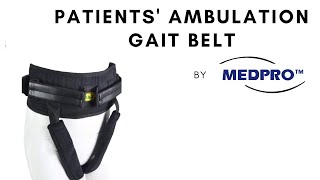 Secure Walking  Gait Transfer Belt for Patients Ambulation [upl. by Annoerb]