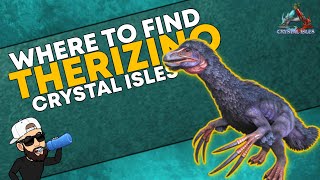 Ark Crystal Isles  Best Locations to Find a Therizino [upl. by Sofia]