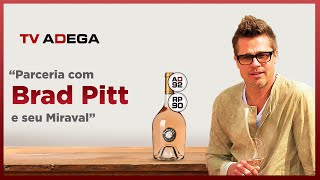 PARCERIA COM BRAD PITT E SEU MIRAVAL ADEGA vinho bradpitt vinhedo [upl. by Amoeji125]