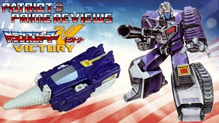 Patriot Prime Reviews 1989 G1 Transformers Victory Drillhorn [upl. by Harle]