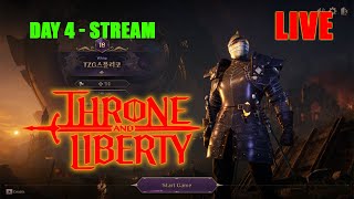 Throne amp Liberty  Game play  Live on Korean [upl. by Arreit]