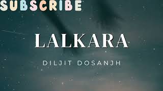 Diljit Dosanjh  Lalkara bass boosted Sultaan  Ghost  Diljit Dosanjh Song  heavy bass boosted [upl. by Ingvar]