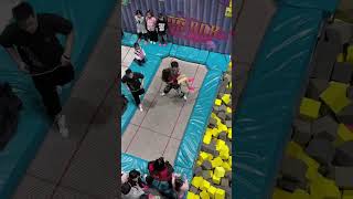 Princess Hug Do You Want To Experience Itfunny hopping trampoline [upl. by Ettevahs636]