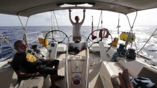 Beneteau Oceanis 60 Foot Yacht  Mediterranean Crossing  Sicilia  Mallorca by Sailing Friends [upl. by Aielam111]