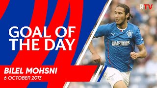 GOAL OF THE DAY  Bilel Mohsni  06 Oct 2013 [upl. by Ahsinoj]